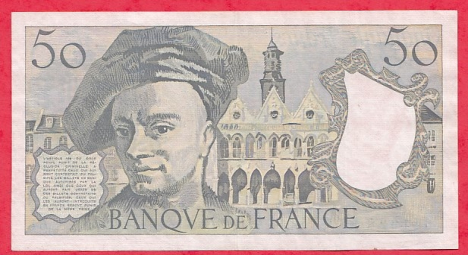 50 Francs "Quentin De La Tour" 1991 Série T.64---- XF/SUP+ - 50 F 1976-1992 ''Quentin De La Tour''