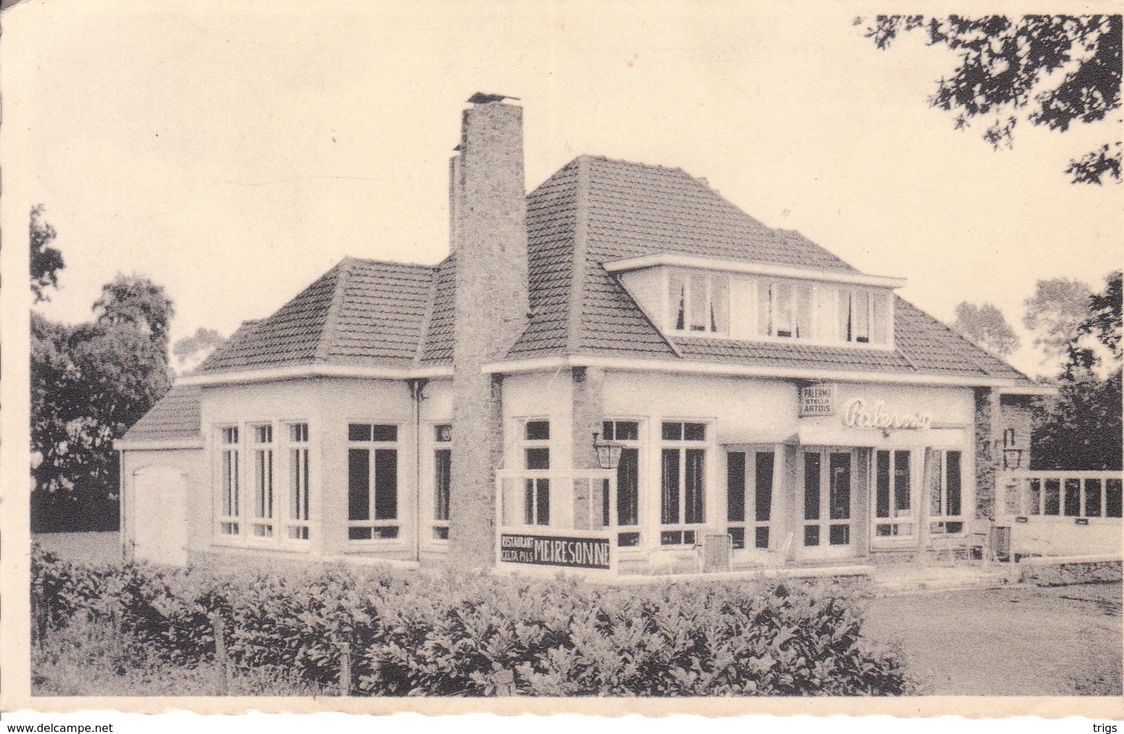 Ruddervoorde - Café Restaurant "Palermo" (Kortrijksteenweg 25) - Oostkamp