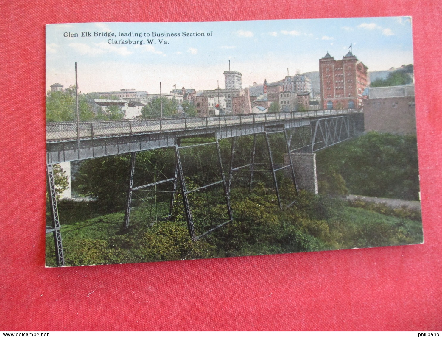 West Virginia > Clarksburg  Glen Elk Bridge  --ref 2835 - Clarksburg