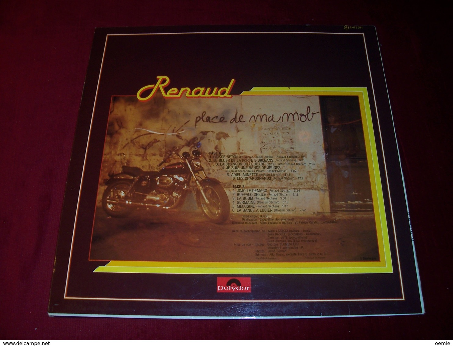 RENAUD °° LAISSE BETON - Hard Rock En Metal