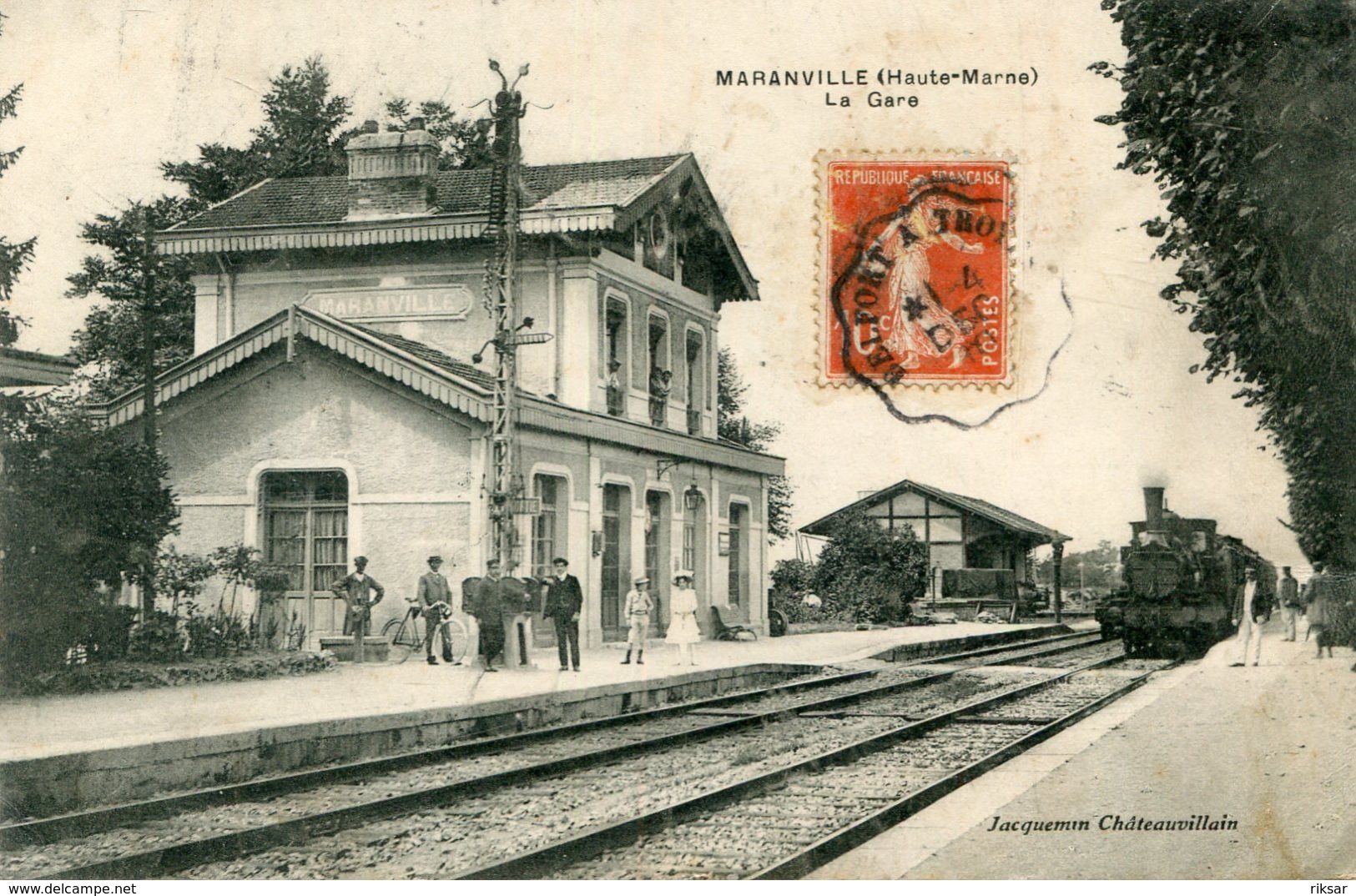 MARANVILLE(GARE) TRAIN - Autres & Non Classés