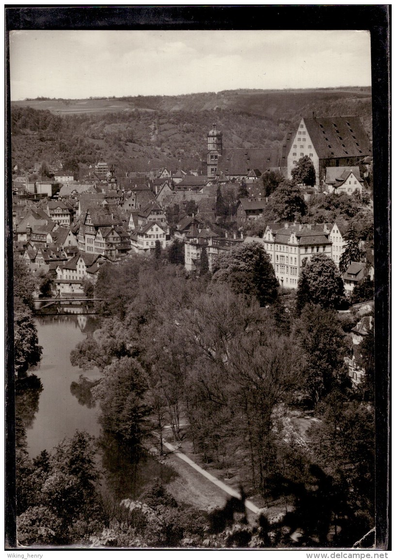 Schwäbisch Hall - S/w Ortsansicht 1 - Schwaebisch Hall