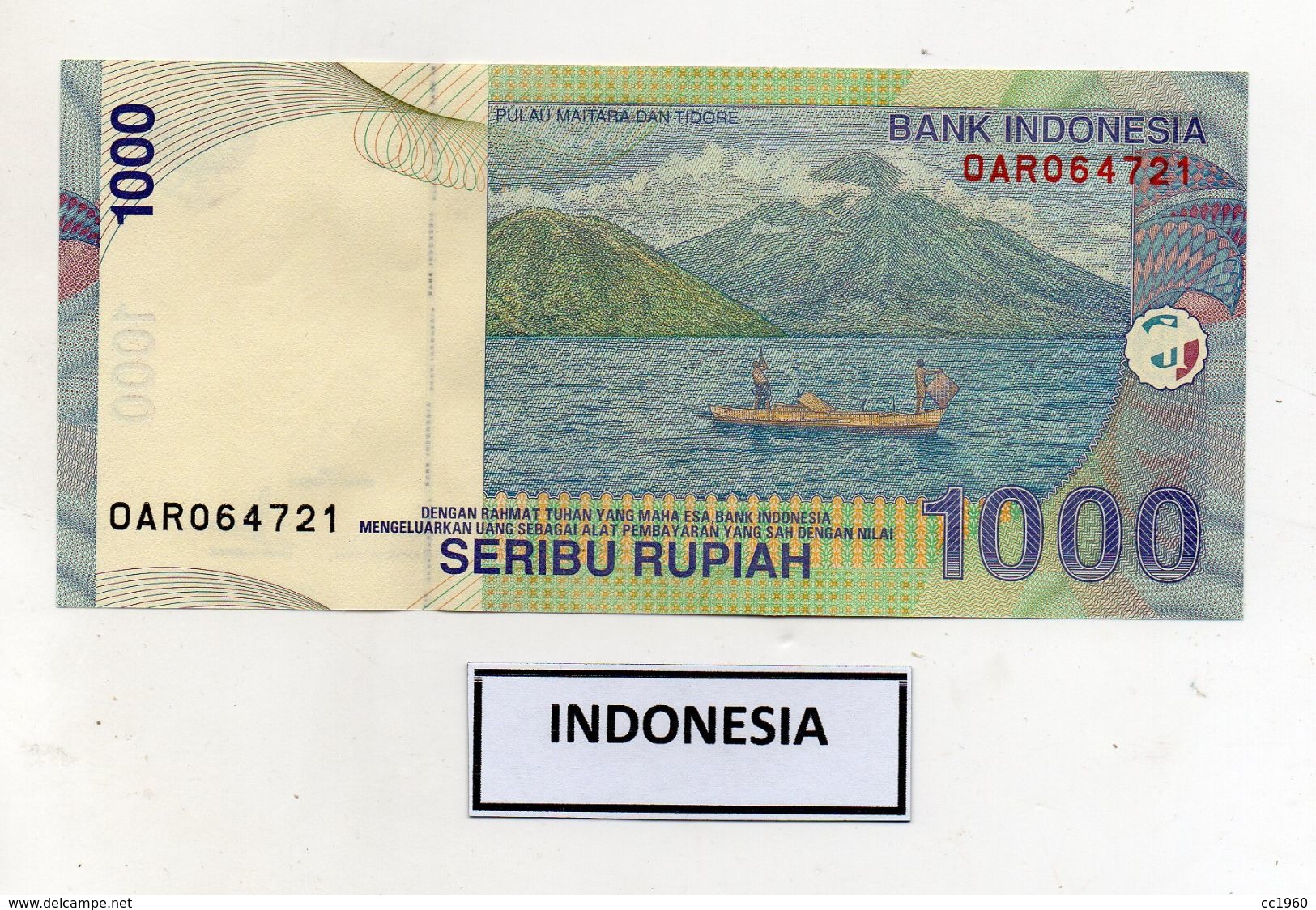 Indonesia - 2000 - Banconota Da 1000 Rupie - Nuova - (FDC8059) - Indonésie