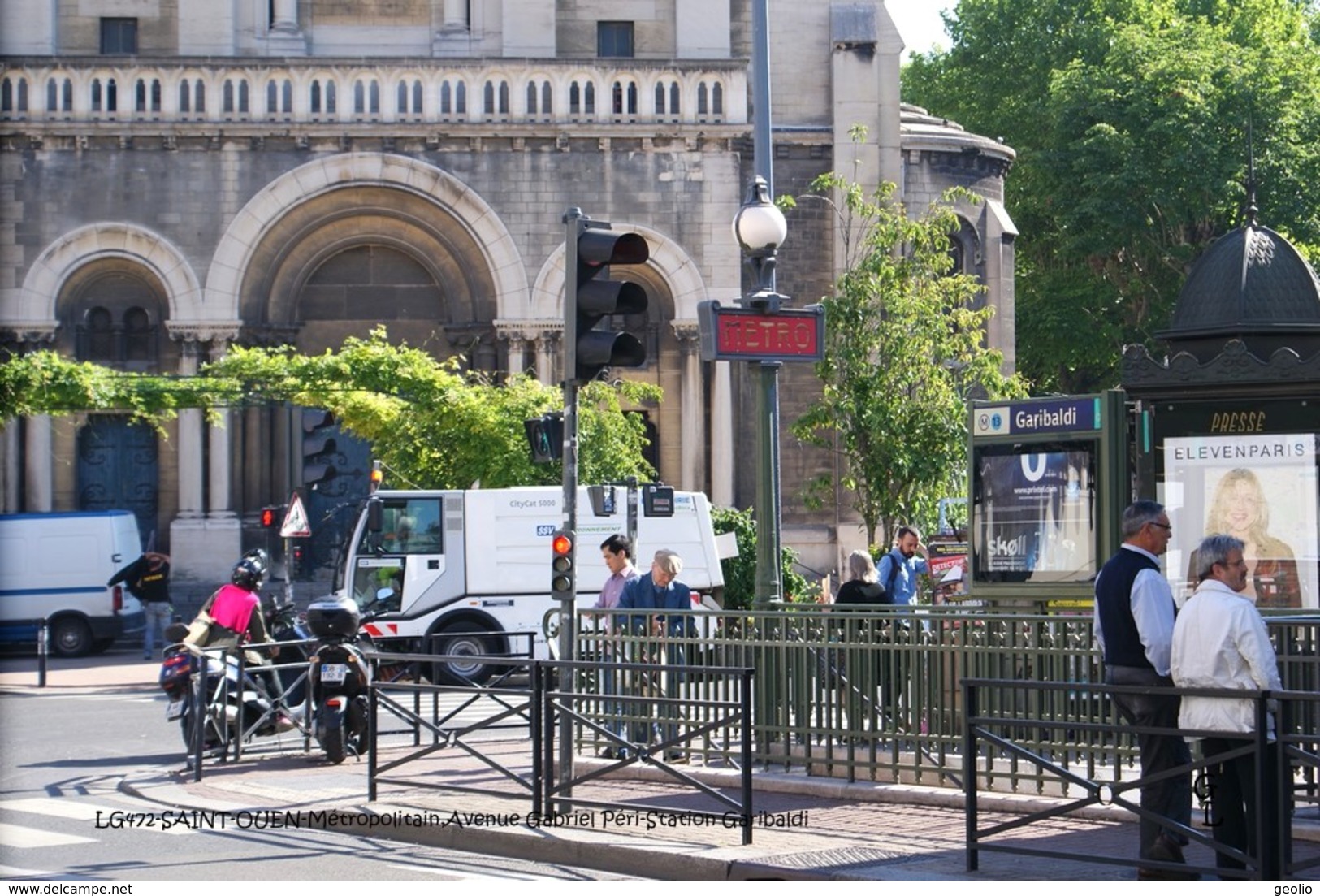 Paris (75)-Saint-Ouen- METRO-Station Garibaldi (Edition à Tirage Limité) - Subway