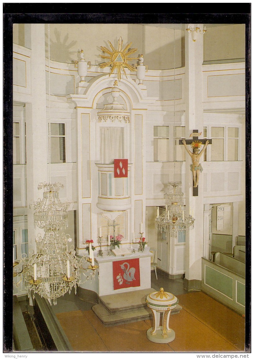 Seiffen - Bergkirche   Altar Und Kanzel - Seiffen