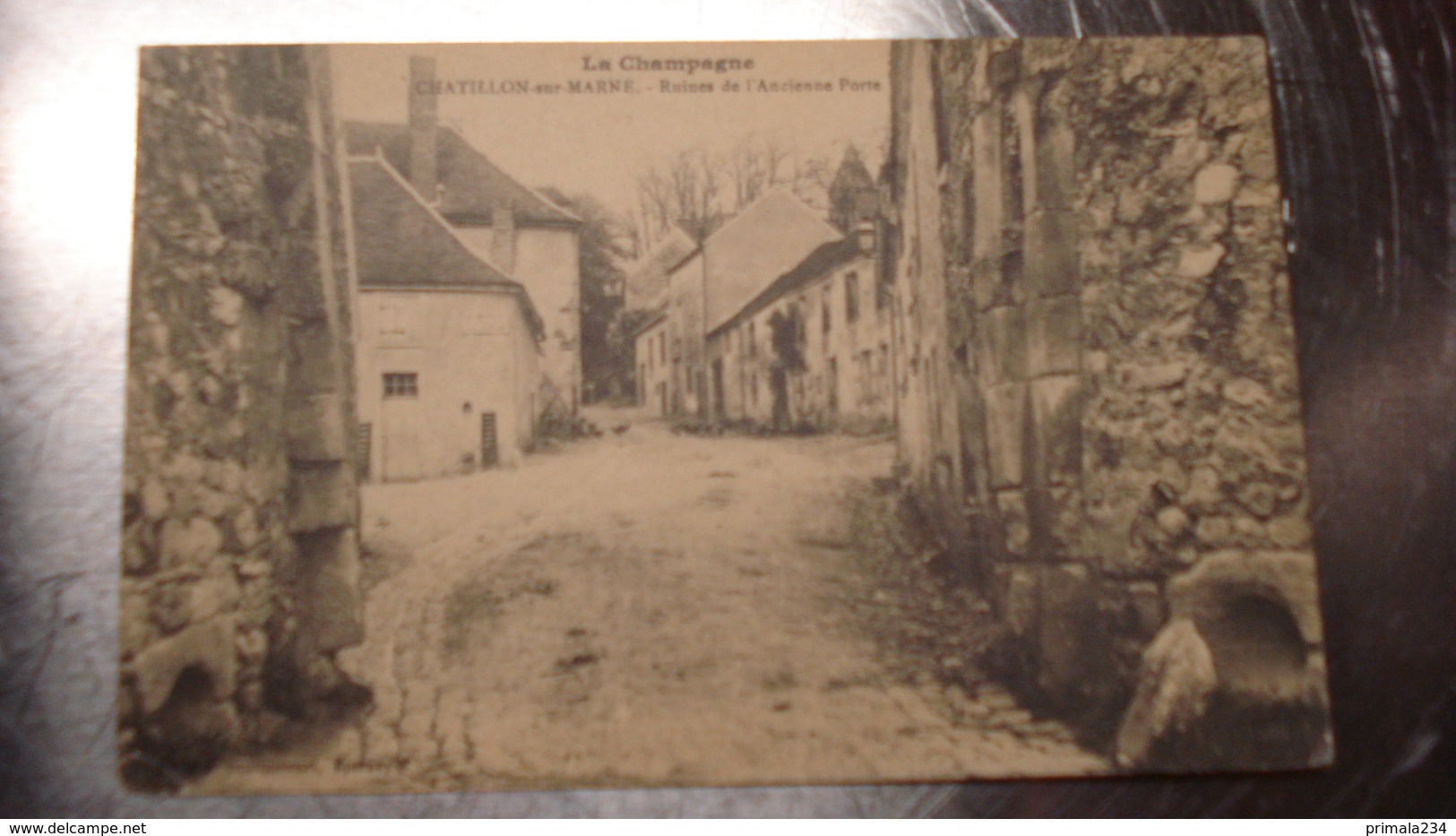 CHATILLON SUR MARNE-RUINES ANCIENNE PORTE - Châtillon-sur-Marne