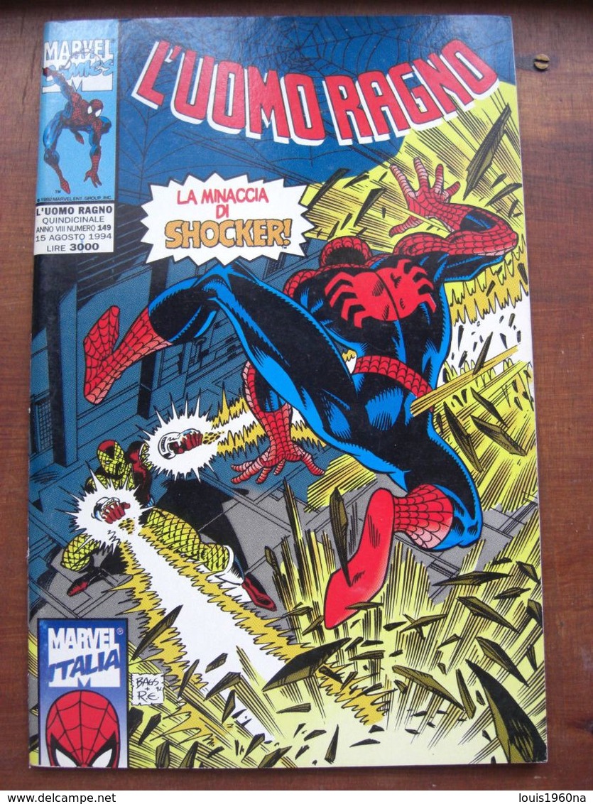 L'UOMO RAGNO N.149 MARVEL ITALIA COMICS - Spiderman