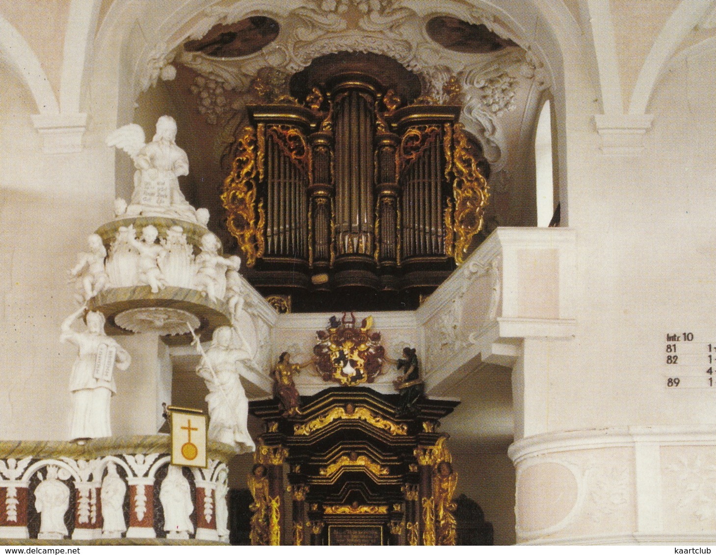 Thurnau/Ofr. - Evang.-Luth. Dekanats-Hauptkirche St. Laurentius - Altarblick - (ORGEL / ORGAN / ORGUE ) - Kulmbach