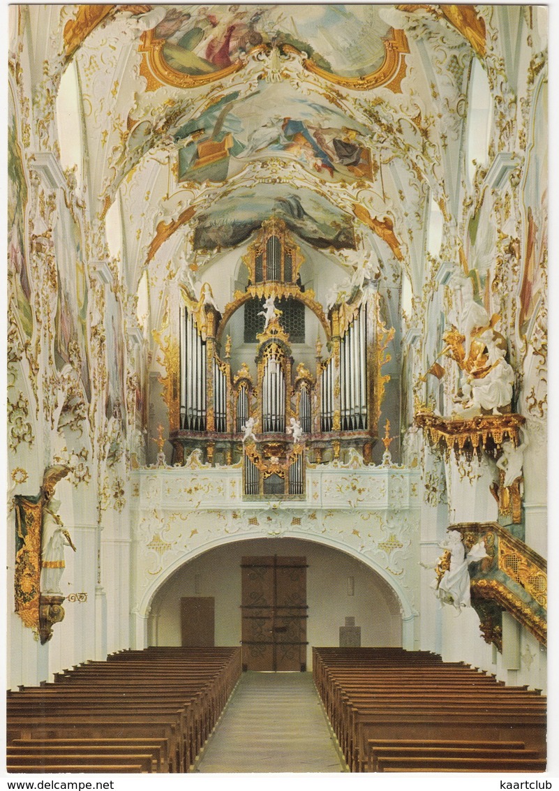 Ehemalige Stiftskirche Rottenbuch - Barockorgel  1747 - (ORGEL / ORGAN / ORGUE ) - Weilheim