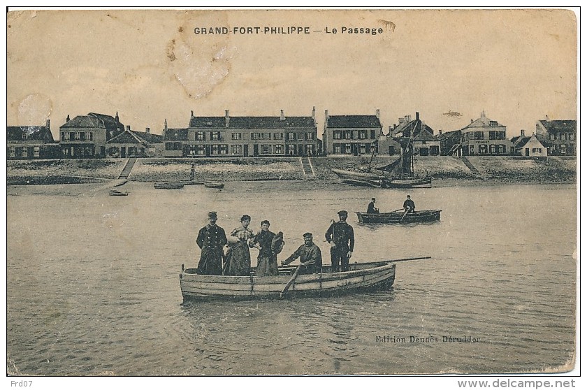 CP - Grand Fort Philippe - Le Passage / Grande Synthe, Dunkerque - Grande Synthe