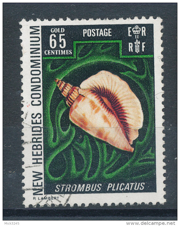 Nouvelles Hébrides N°345 Coquillage - Used Stamps