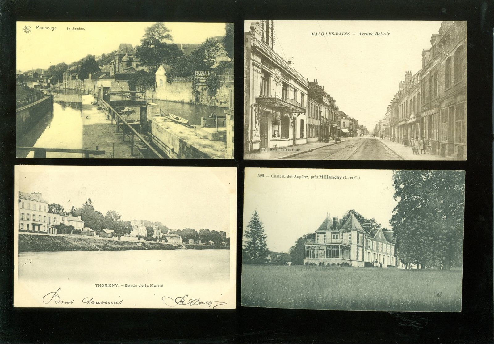 Beau lot de 60 cartes postales de France        Mooi lot van 60 postkaarten van Frankrijk   -  60 scans