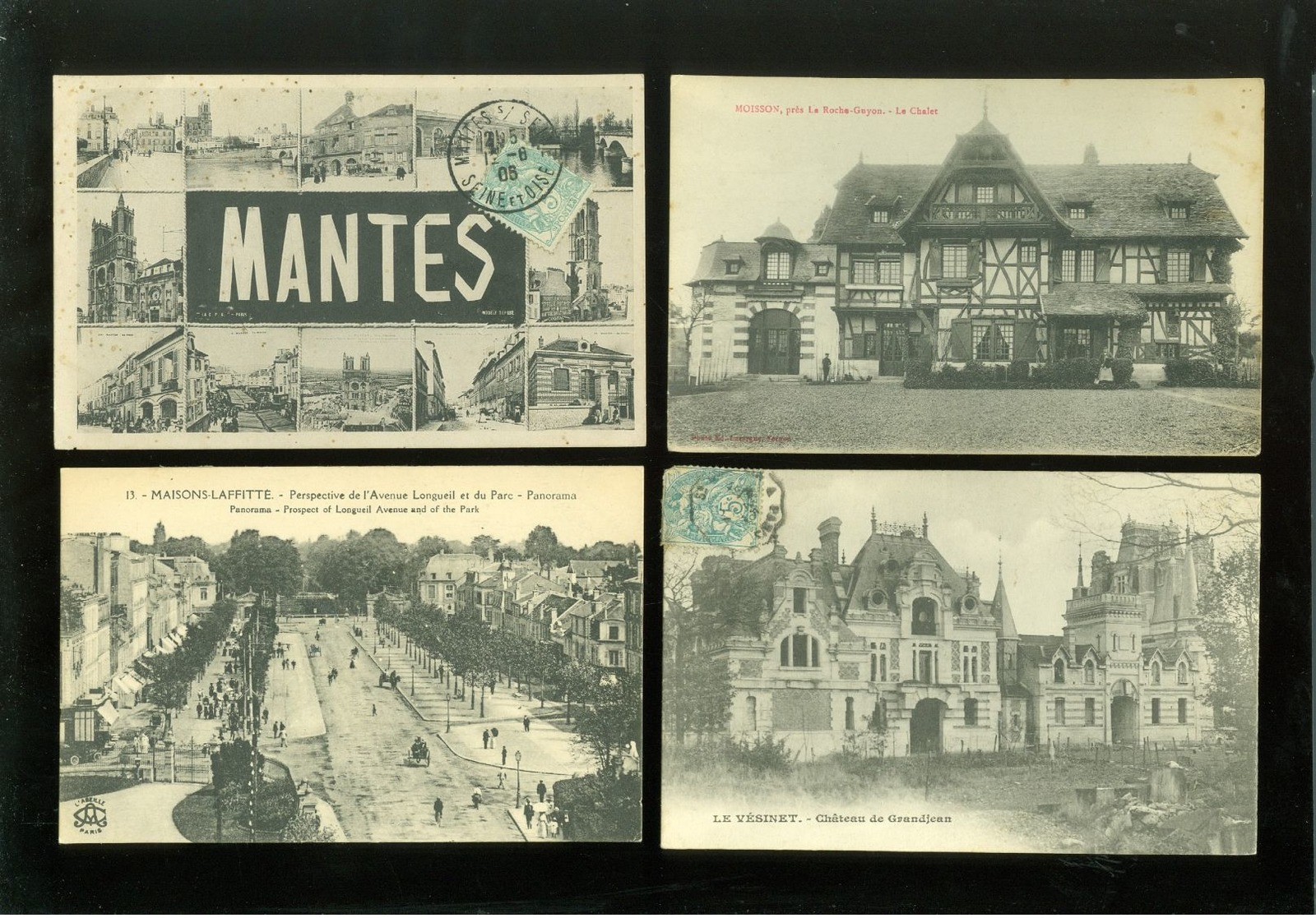 Beau lot de 60 cartes postales de France        Mooi lot van 60 postkaarten van Frankrijk   -  60 scans