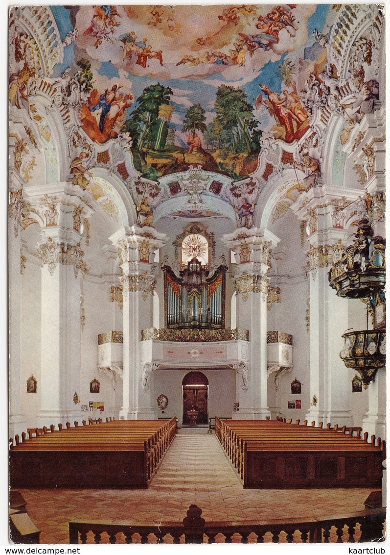 Bad Schussienried - Wallfahrtskirche Steinhausen (erbaut Von Den Brüdern Zimmermann 1728-33) - (ORGEL / ORGAN / ORGUE ) - Bad Schussenried