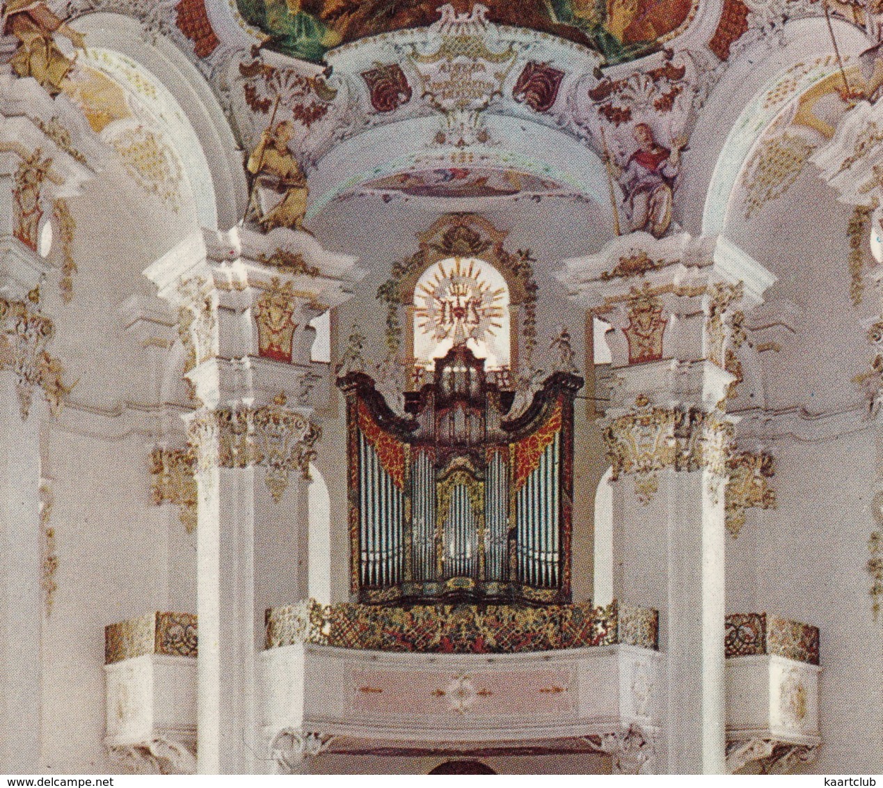 Bad Schussienried - Wallfahrtskirche Steinhausen (erbaut Von Den Brüdern Zimmermann 1728-33) - (ORGEL / ORGAN / ORGUE ) - Bad Schussenried