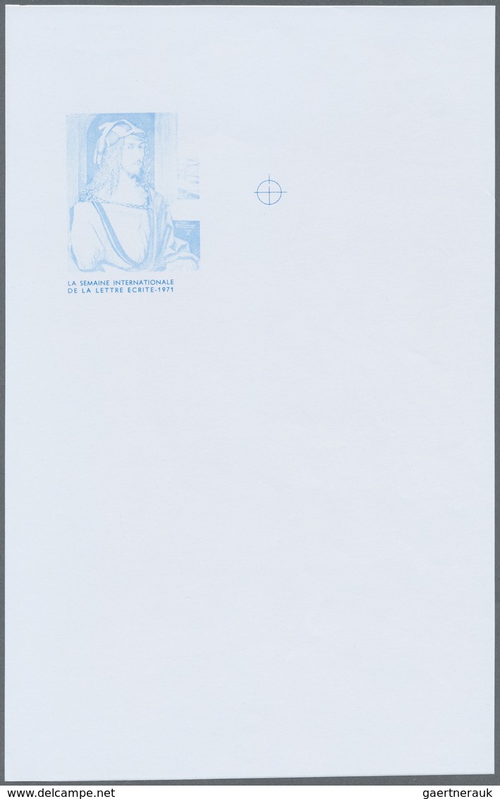 ** Thematik: Druck-Dürer / Printing-Dürer: 1971, Burundi. Collective, Progressive Double Proof (5 Phase - Other & Unclassified