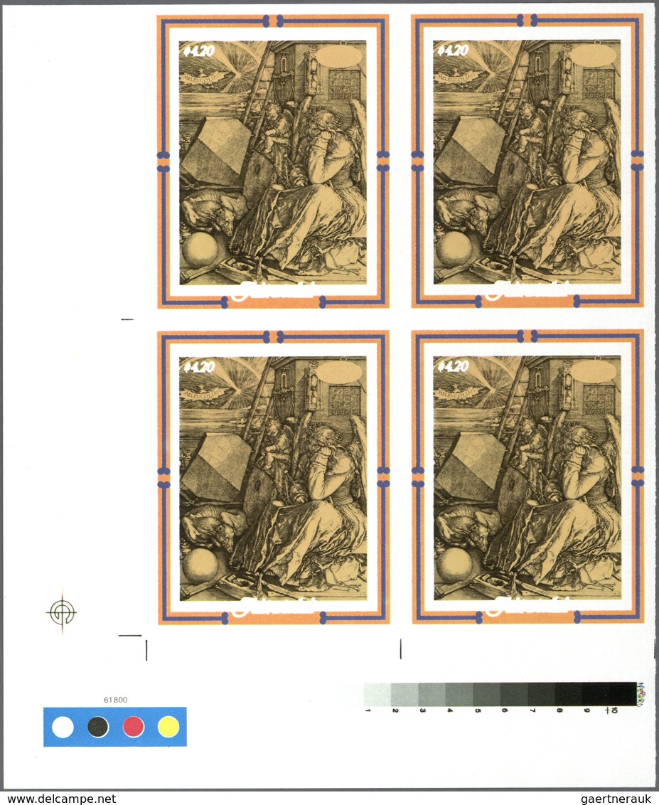 ** Thematik: Druck-Dürer / Printing-Dürer: 1986, AITUTAKI: Albrecht Dürer $4.20 Miniature Sheet 'Melenc - Autres & Non Classés