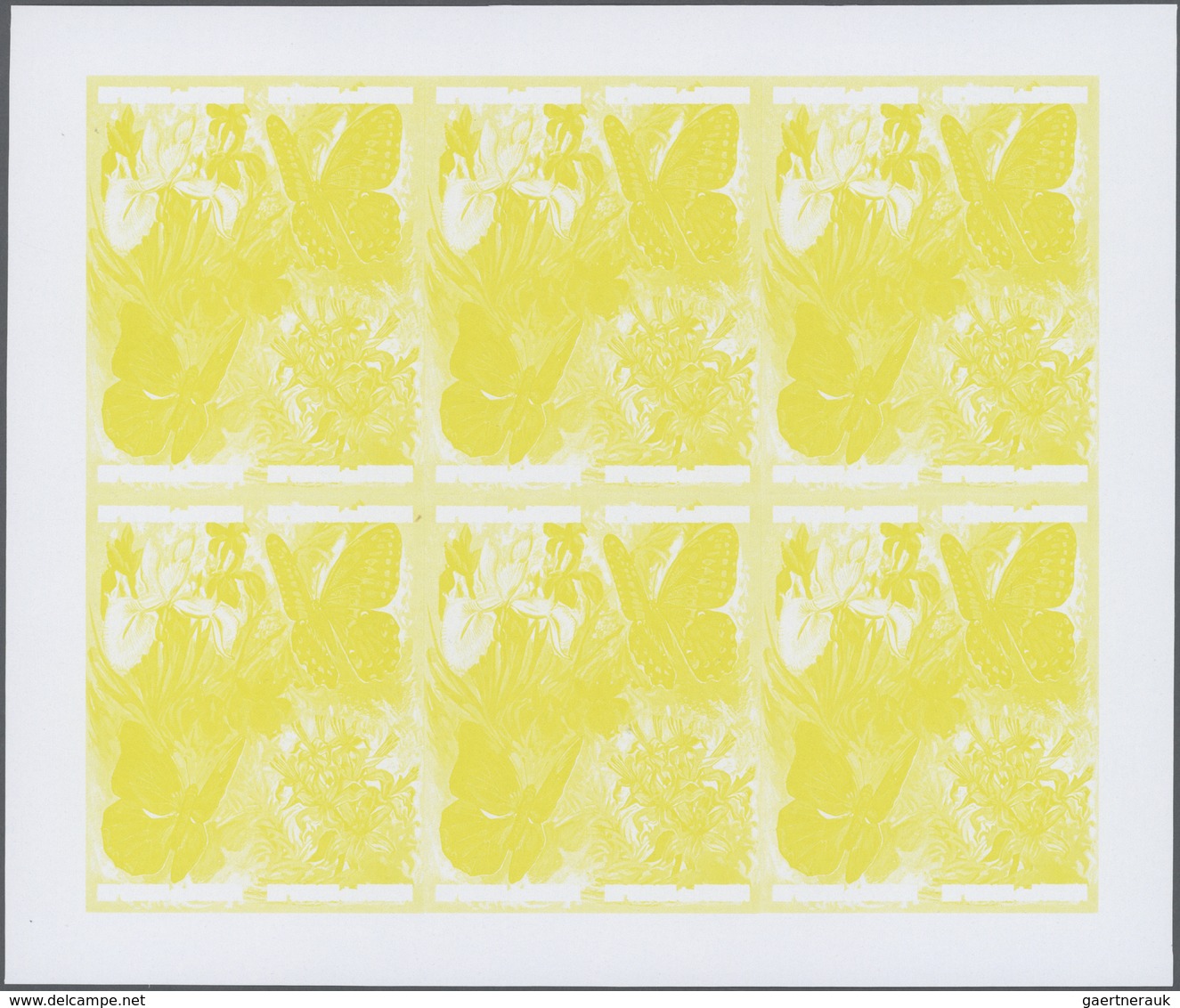 ** Thematik: Flora, Botanik / Flora, Botany, Bloom: 1973, Burundi. Progressive Proof (6 Phases) For The - Sonstige & Ohne Zuordnung