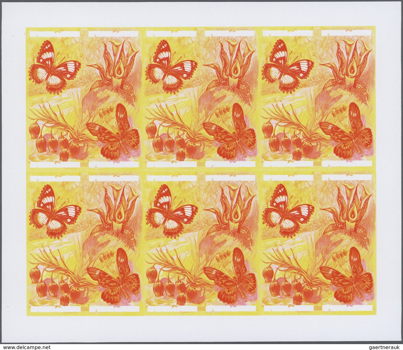 ** Thematik: Flora, Botanik / Flora, Botany, Bloom: 1973, Burundi. Progressive Proof (6 Phases) For The - Autres & Non Classés