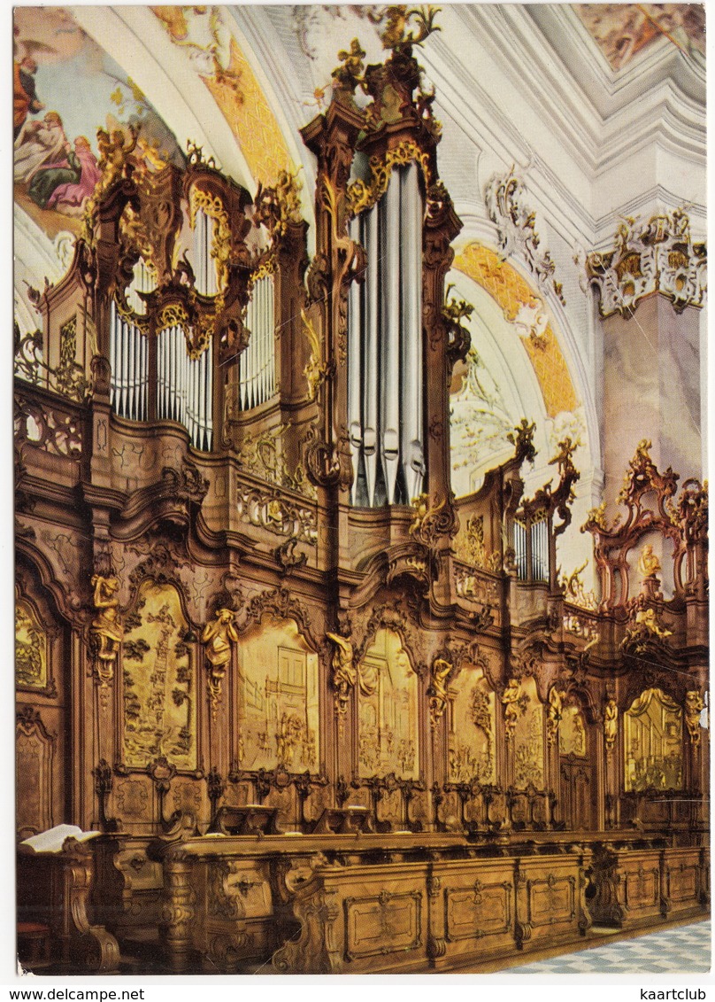 Ottobeuren - Basilika - Chorgestühl Mit Orgel - (ORGEL / ORGAN / ORGUE ) - Mindelheim