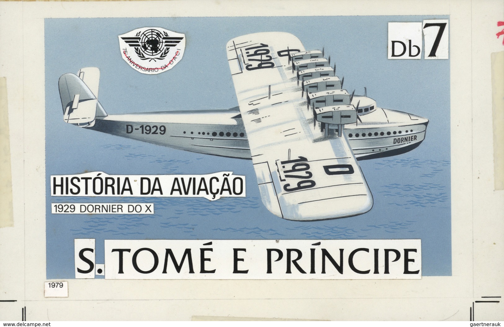 Thematik: Flugzeuge, Luftfahrt / Airoplanes, Aviation: 1979, St. Thomas And Prince Islands. Lot Of 6 - Vliegtuigen