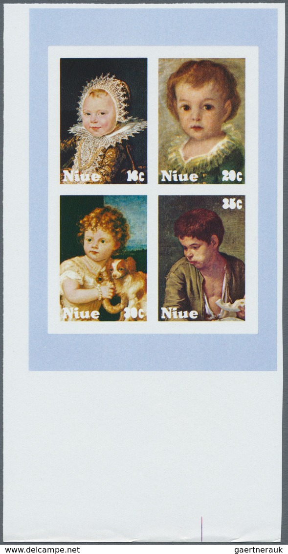 ** Thematik: Kinder / Children: 1979, NIUE: International Year Of Child Miniature Sheet With Different - Andere & Zonder Classificatie