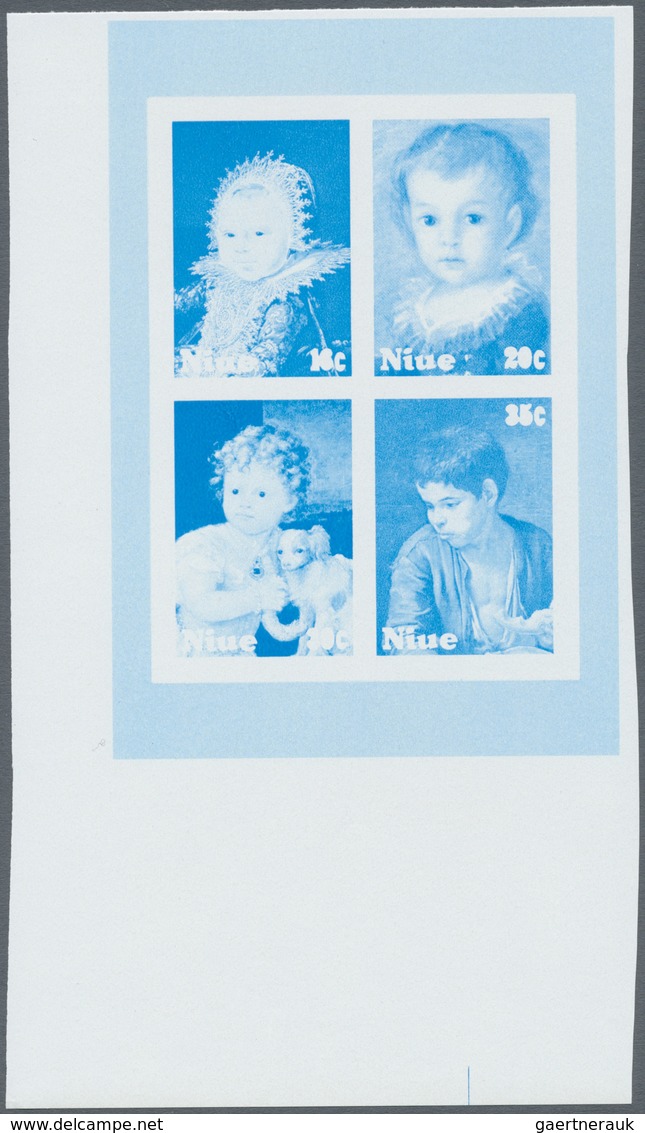 ** Thematik: Kinder / Children: 1979, NIUE: International Year Of Child Miniature Sheet With Different - Autres & Non Classés