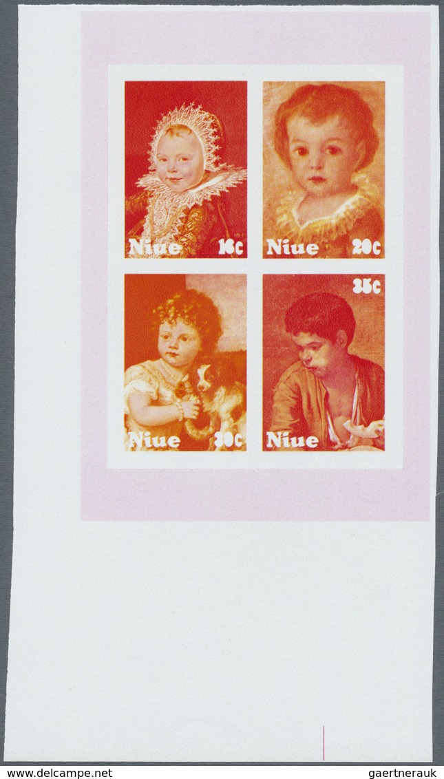 ** Thematik: Kinder / Children: 1979, NIUE: International Year Of Child Miniature Sheet With Different - Autres & Non Classés