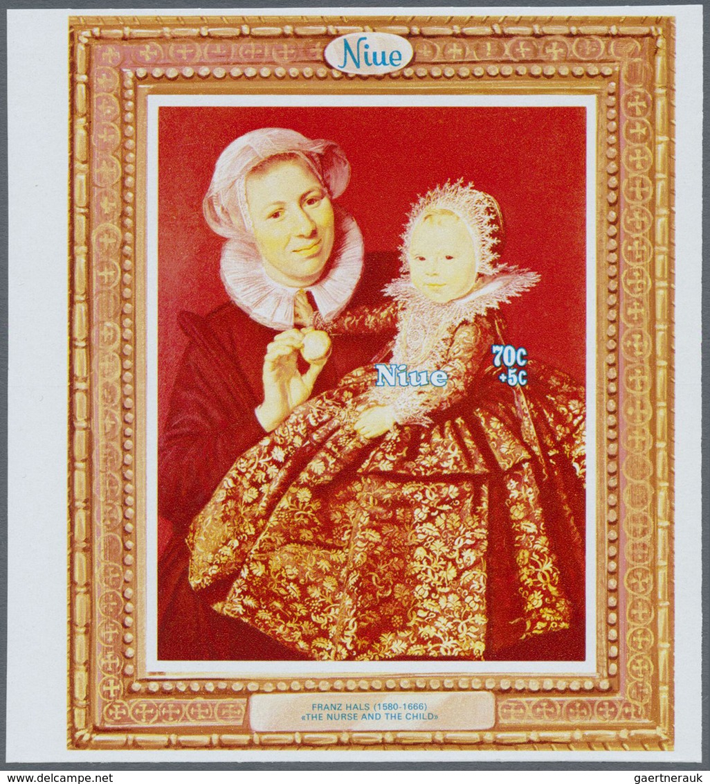 ** Thematik: Kinder / Children: 1979, NIUE: International Year Of Child Complete Set Of Four Miniature - Autres & Non Classés