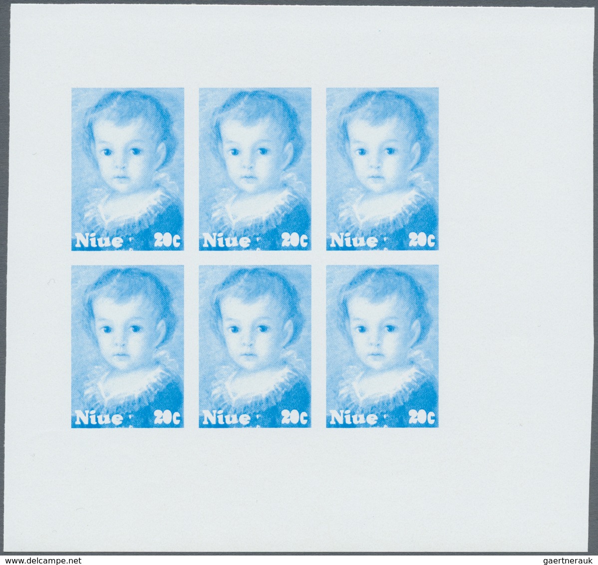 ** Thematik: Kinder / Children: 1979, NIUE: International Year Of Child Complete Set Of Four Values Wit - Autres & Non Classés