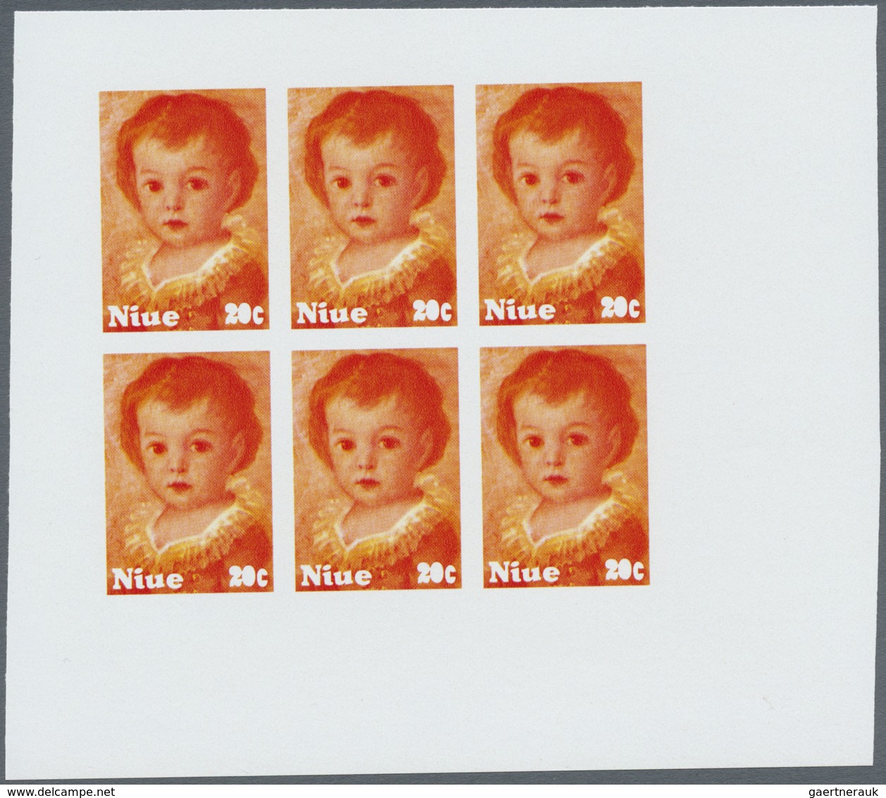 ** Thematik: Kinder / Children: 1979, NIUE: International Year Of Child Complete Set Of Four Values Wit - Autres & Non Classés