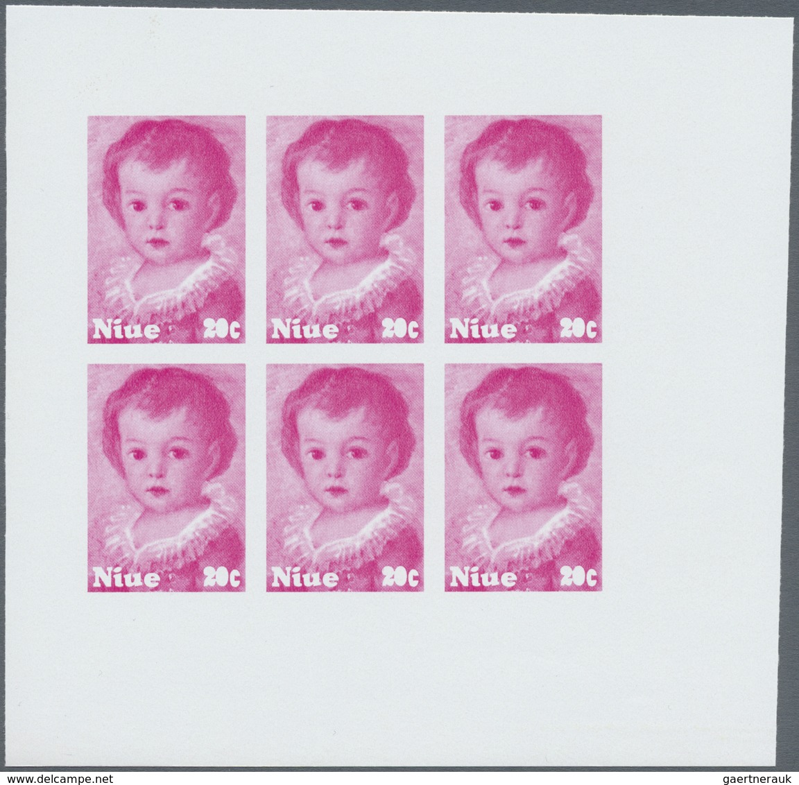 ** Thematik: Kinder / Children: 1979, NIUE: International Year Of Child Complete Set Of Four Values Wit - Andere & Zonder Classificatie