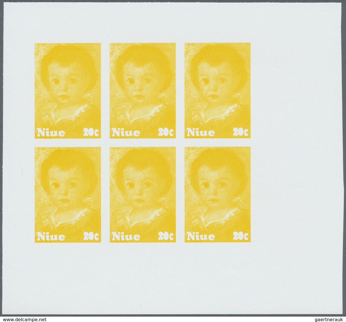 ** Thematik: Kinder / children: 1979, NIUE: International Year of Child complete set of four values wit