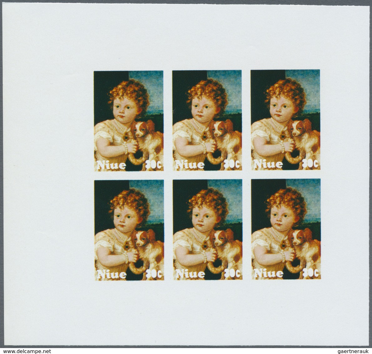 ** Thematik: Kinder / children: 1979, NIUE: International Year of Child complete set of four values wit