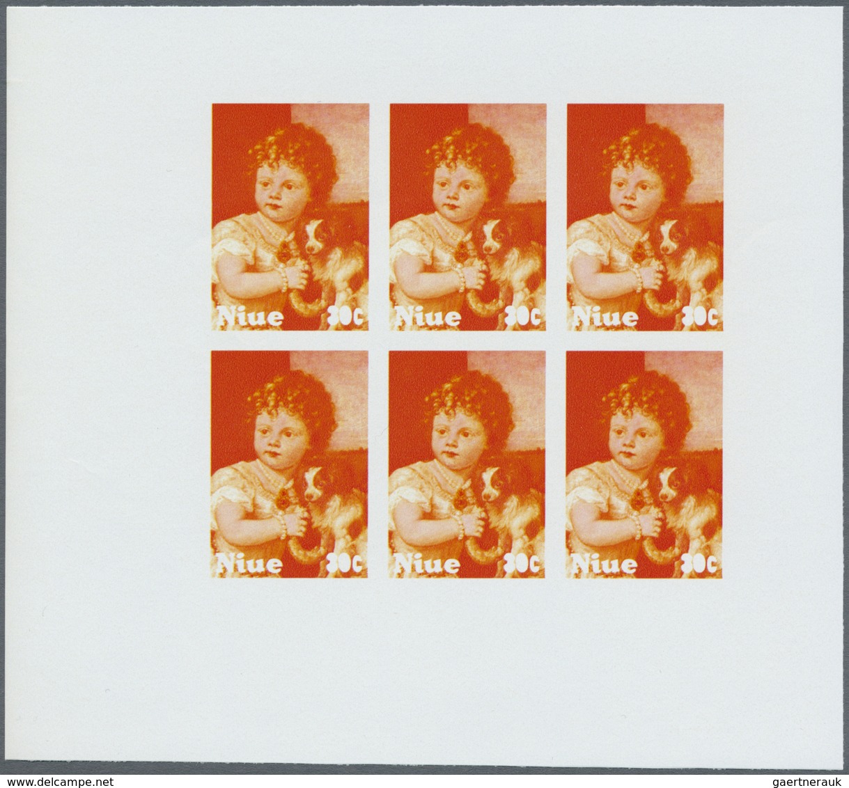 ** Thematik: Kinder / children: 1979, NIUE: International Year of Child complete set of four values wit