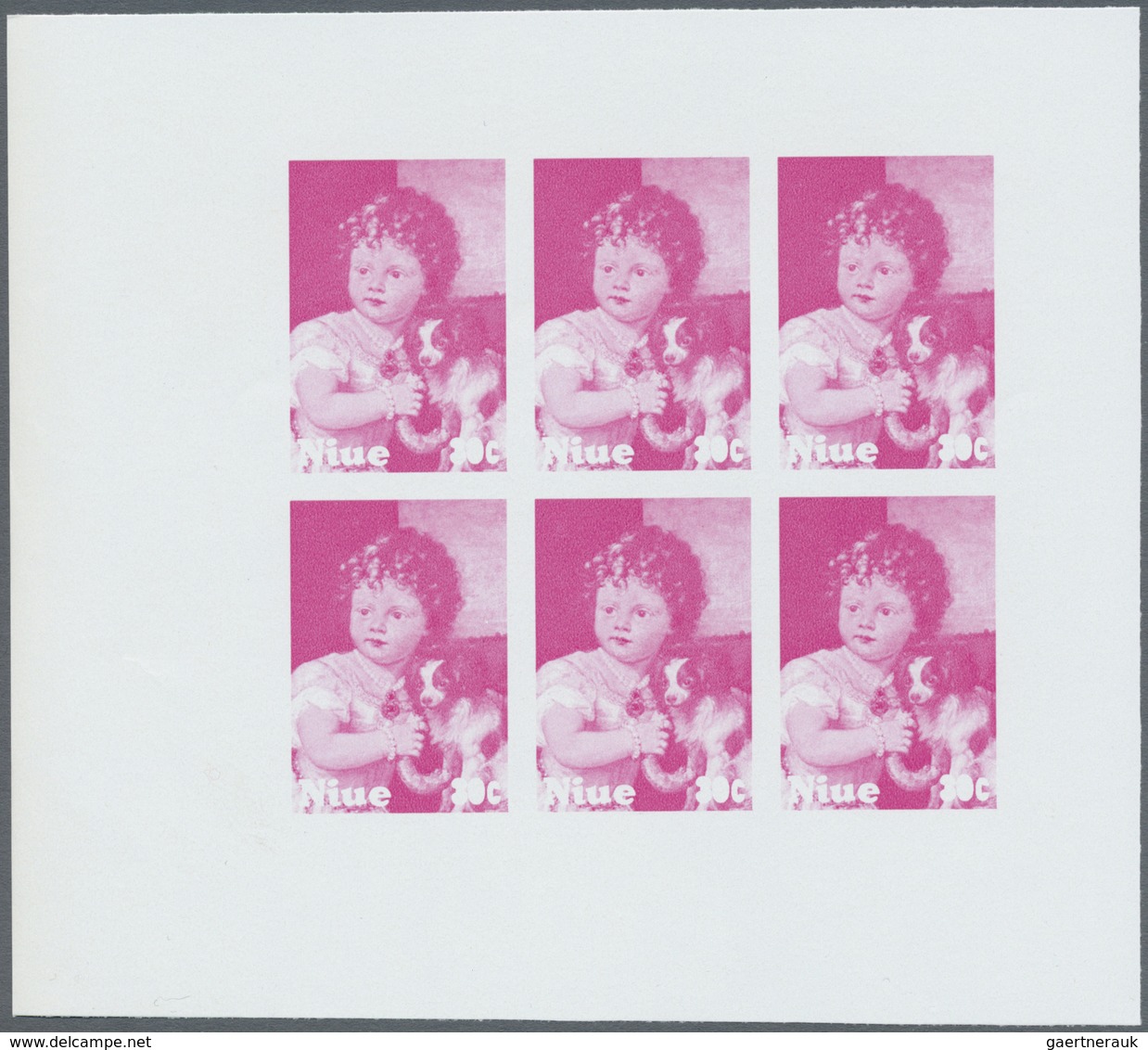 ** Thematik: Kinder / children: 1979, NIUE: International Year of Child complete set of four values wit