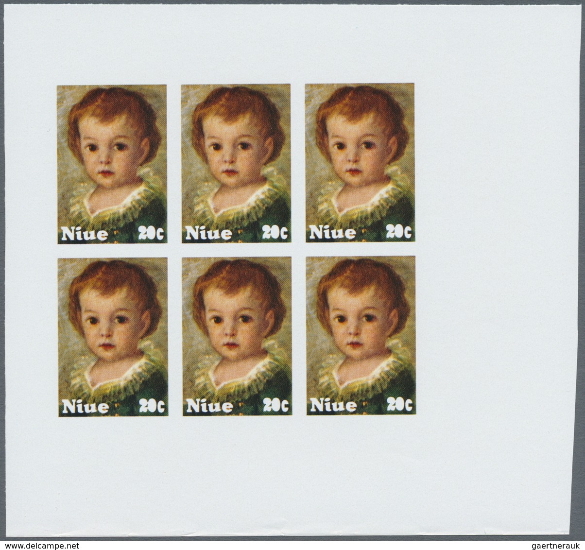 ** Thematik: Kinder / children: 1979, NIUE: International Year of Child complete set of four values wit