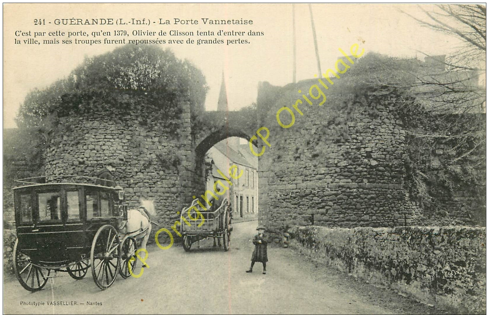 44. GUERANDE . La Porte Vannetaise . - Guérande