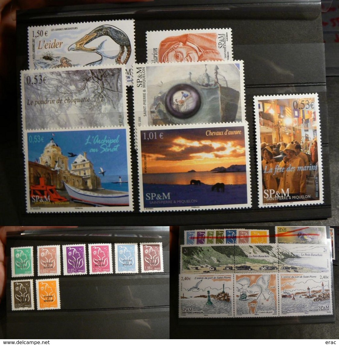 SPM - 2005/07 - Lot De Timbres Neuf ** - Cote + 55 - Lots & Serien