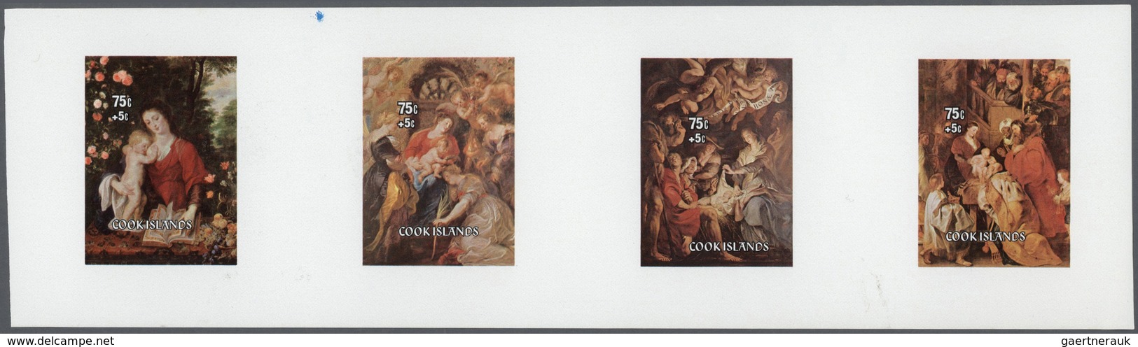 ** Thematik: Malerei, Maler / Painting, Painters: 1981, Cook Islands, CHRISTMAS, Paintings By Rubens: V - Autres & Non Classés