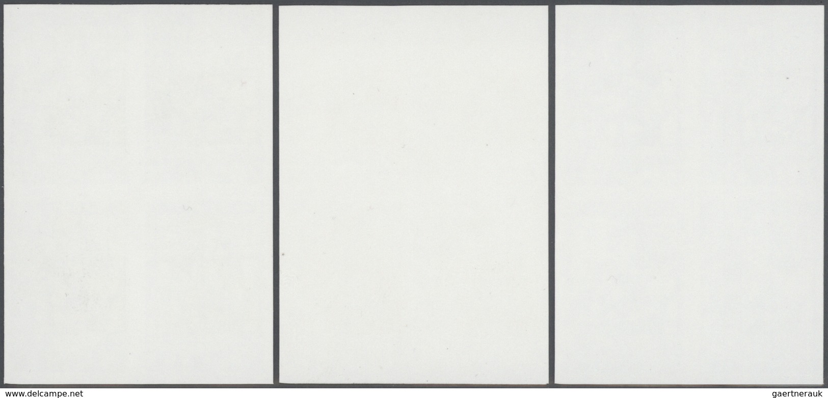 ** Thematik: Malerei, Maler / Painting, Painters: 1996, UN Vienna. Imperforate Block Of 4 + Progressive - Andere & Zonder Classificatie