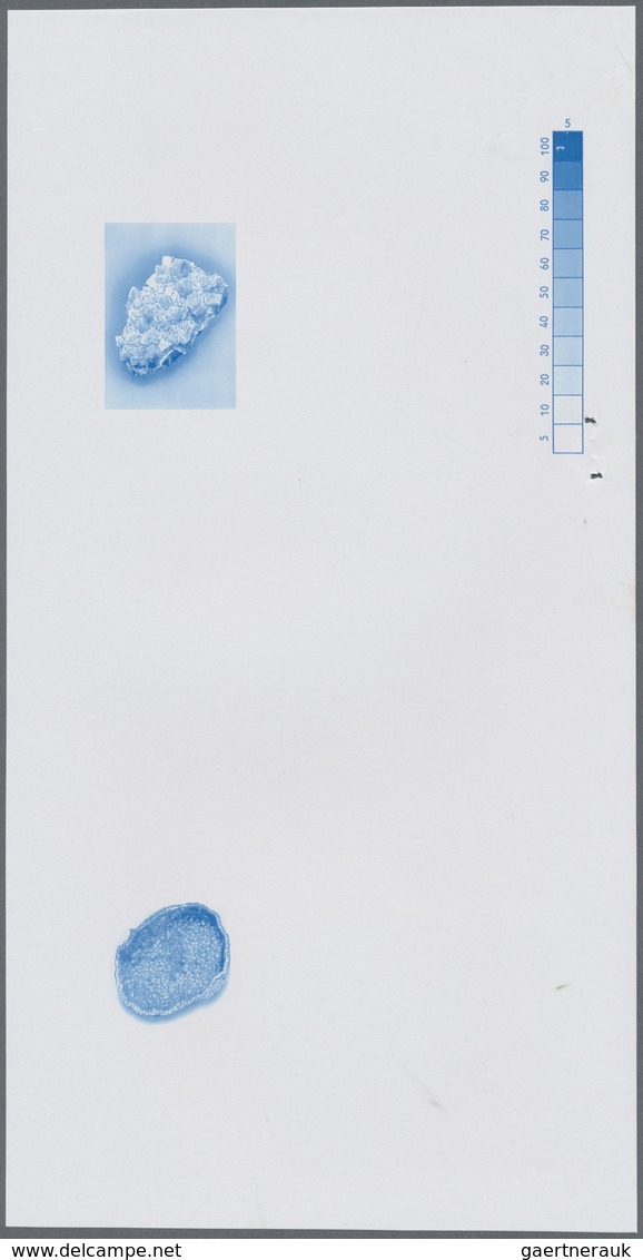 ** Thematik: Mineralien / Minerals: 1992, MAROKKO: Minerals 1.35dh. Quartz And 3.40dh. Calcit In Six Di - Minéraux