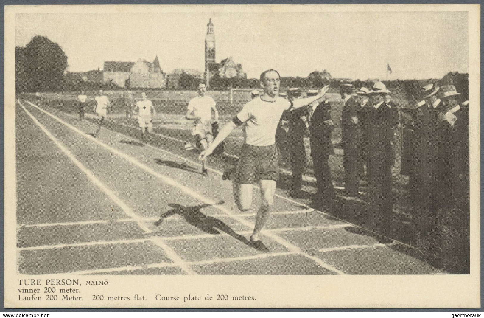 Br Thematik: Olympische Spiele / Olympic Games: 1912, Stockholm, Sieben Verschiedene Offizielle Ansicht - Andere & Zonder Classificatie