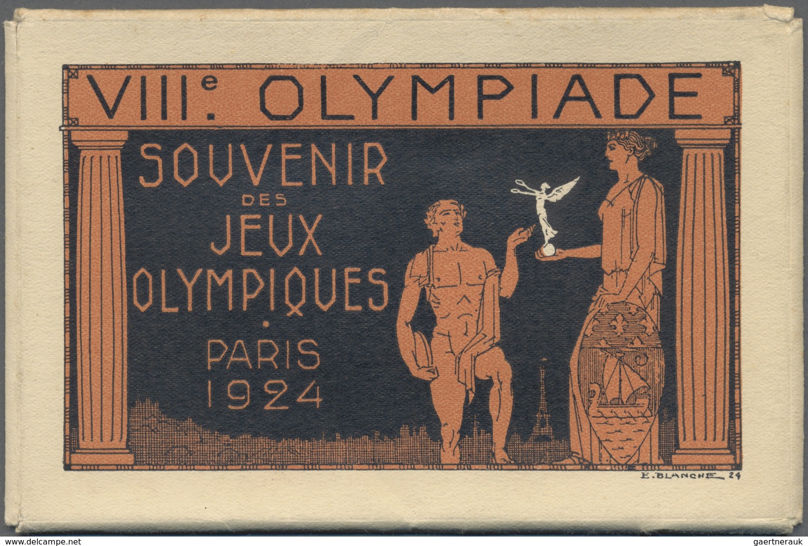 GA Thematik: Olympische Spiele / Olympic Games: 1924, Paris, Frankreich, 15 C Pasteur Ganzsachenkarten - Autres & Non Classés