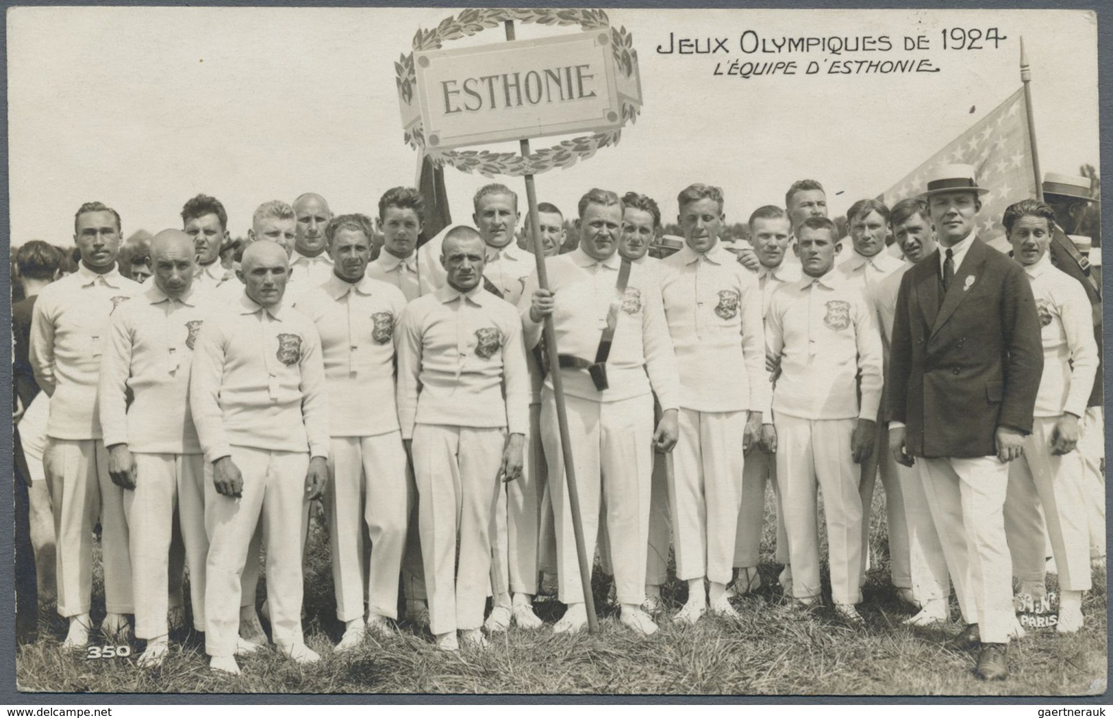 Br Thematik: Olympische Spiele / Olympic Games: 1924, Paris, Sechs Verschiedene Fotokarten Mit Den Olym - Autres & Non Classés