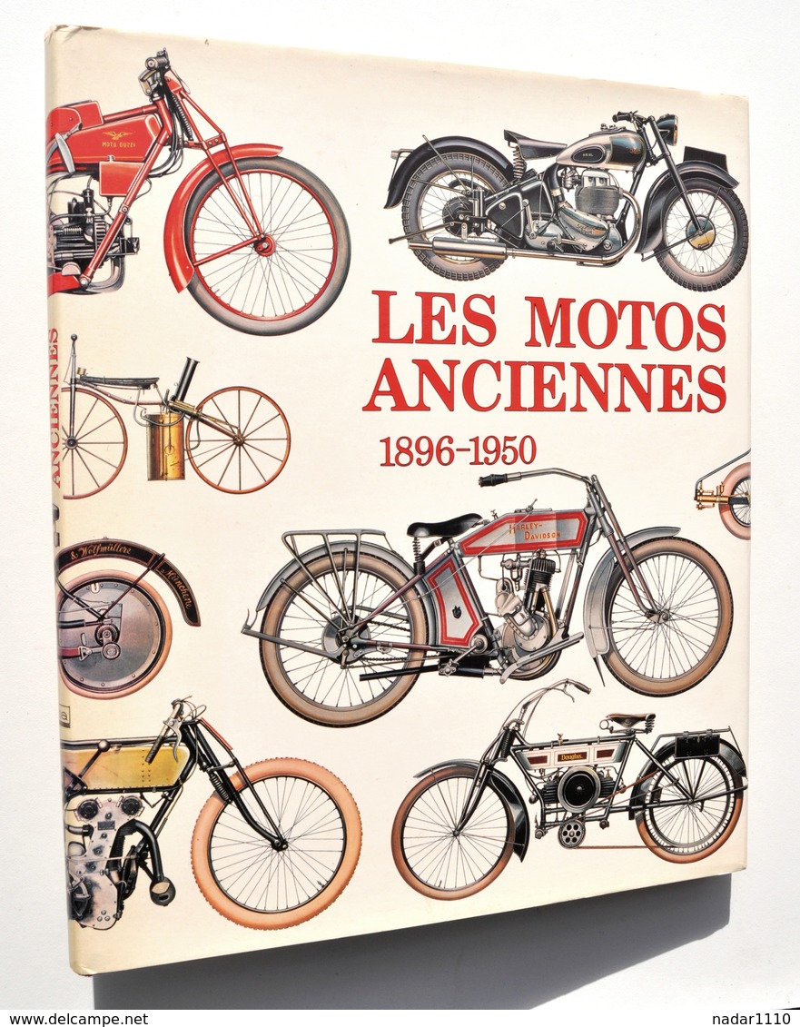 Moto / MOTOS ANCIENNES 1896-1950 - Christian Rey & Harry Louis - Edita 1976 / Norton, Humber, Harley, Peugeot, Megola... - Motos