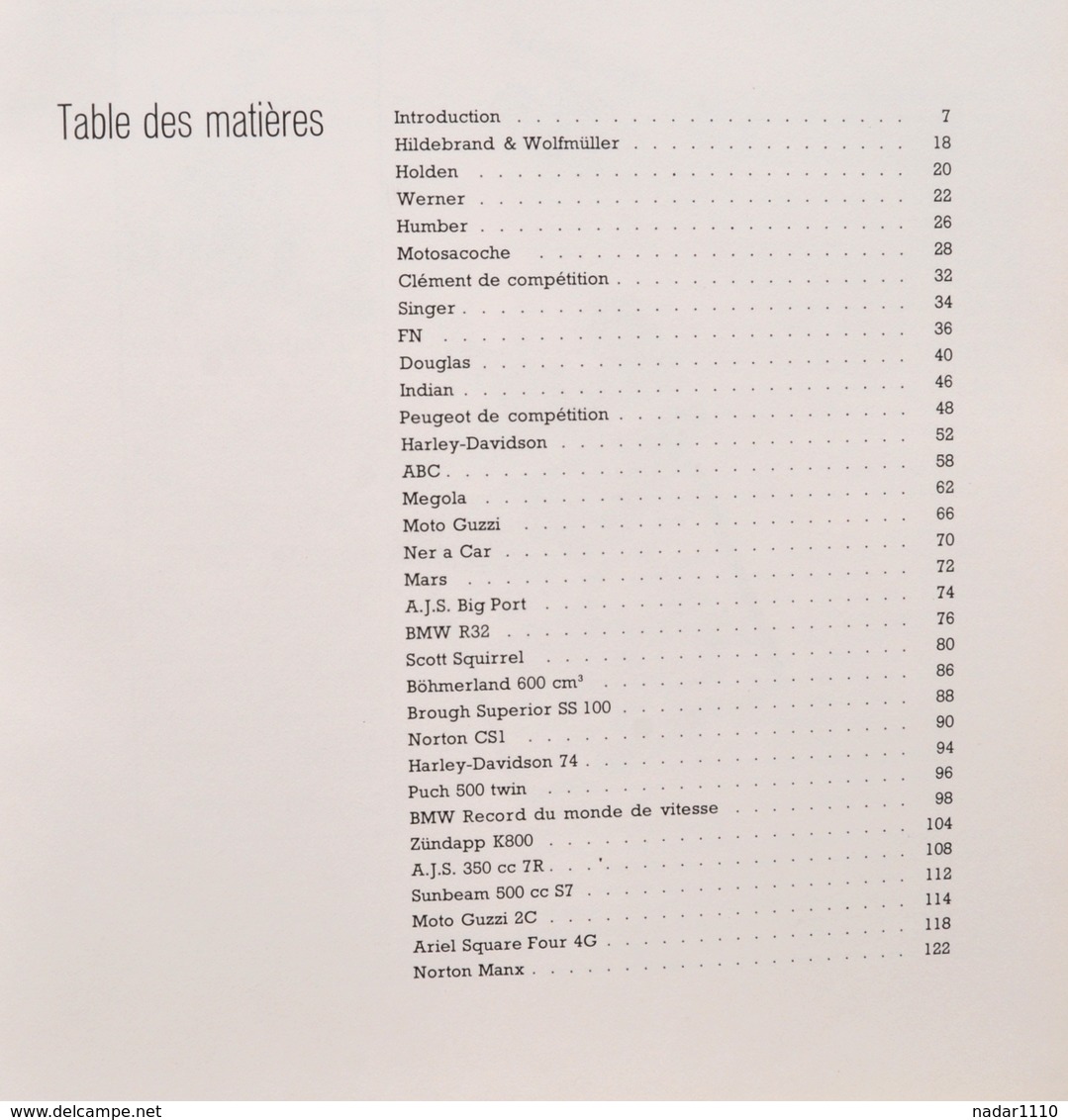 Moto / MOTOS ANCIENNES 1896-1950 - Christian Rey & Harry Louis - Edita 1976 / Norton, Humber, Harley, Peugeot, Megola... - Motorräder