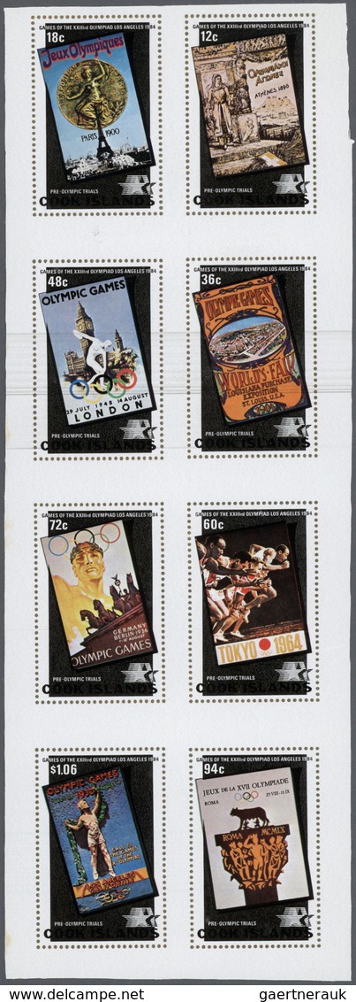 ** Thematik: Olympische Spiele / olympic games: 1984, OLYMPIC SUMMER GAMES LOS ANGELES '84, Olympic Pos