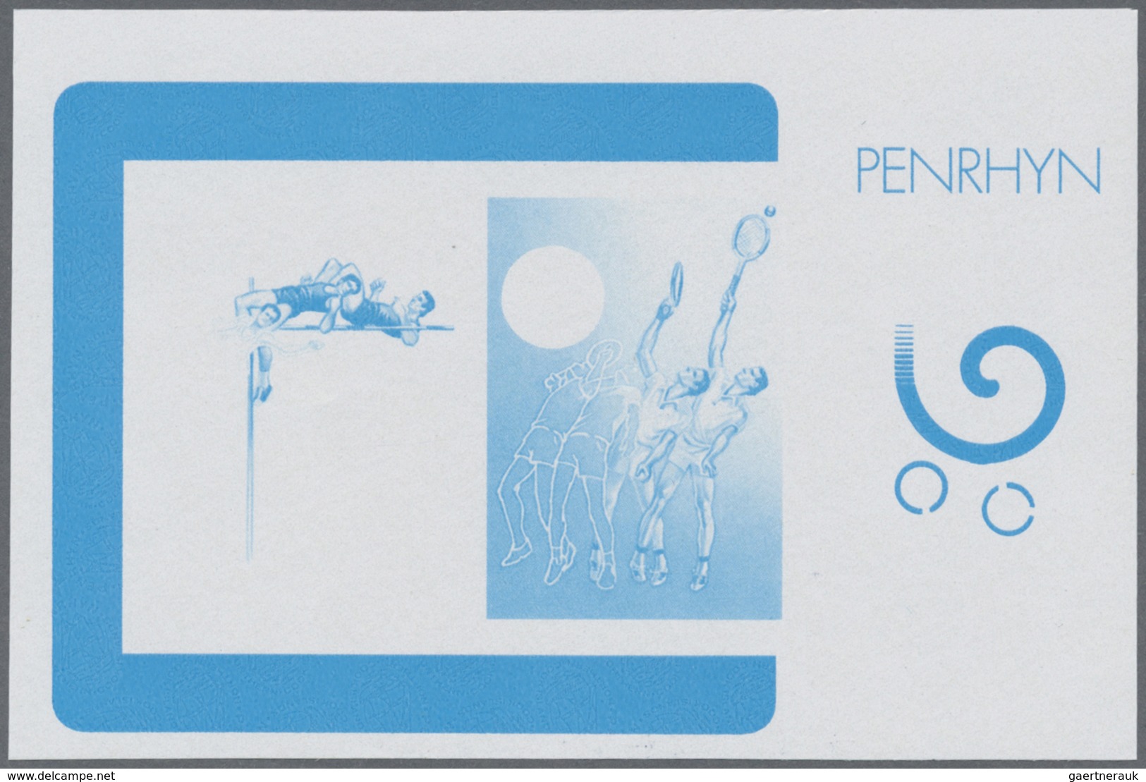 ** Thematik: Olympische Spiele / olympic games: 1988, PENRHYN: Summer Olympics Seoul miniature sheet (H