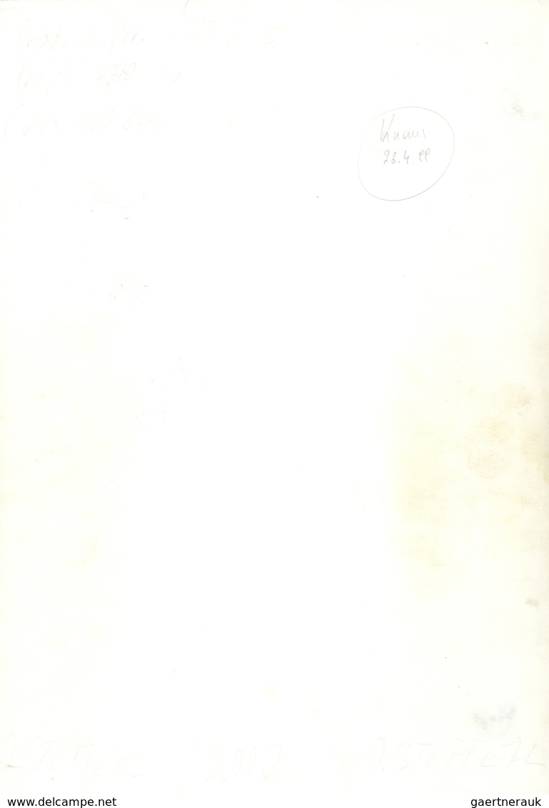 Thematik: Philatelie - Tag Der Briefmarke / Stamp Days: 2000, Austria. Original Artist's Painting By - Journée Du Timbre